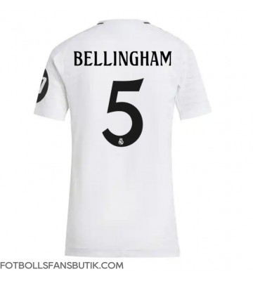 Real Madrid Jude Bellingham #5 Replika Hemmatröja Damer 2024-25 Kortärmad